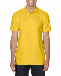 Gildan Férfi galléros póló Gildan GI64800 Softstyle Adult Double piqué polo -2XL, Daisy