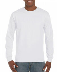 Gildan Uniszex póló Gildan GIH400 Hammer Felnőtt Hosszú Ujjú póló -XL, White