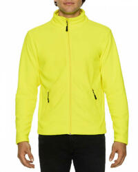 Gildan Uniszex kabát Gildan GIPF800 Hammer Micro-Fleece Jacket -3XL, Safety Green