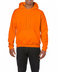 Gildan Uniszex kapucnis pulóver Gildan GI18500 Heavy Blend Adult Hooded Sweatshirt -2XL, S. Orange