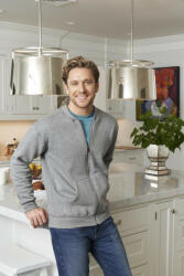 Gildan Uniszex pulóver Gildan GIHF700 Hammer Adult Full Zip Jacket -S, Graphite Heather