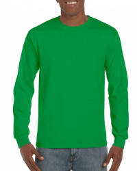 Gildan Uniszex póló Gildan GI2400 Ultra Cotton Felnőtt Hosszú Ujjú póló -S, Irish Green