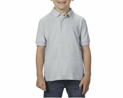 Gildan Gyerek galléros póló Gildan GIB72800 Dryblend Youth Double piqué polo Shirt -S, RS Sport Grey