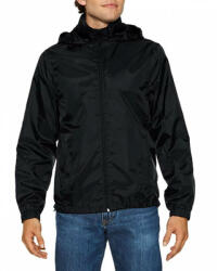 Gildan Uniszex széldzseki Gildan GIWR800 Hammer Windwear Jacket -M, Black