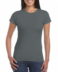 Gildan Női póló Gildan GIL64000 Softstyle -L, Charcoal