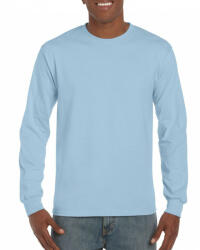 Gildan Uniszex póló Gildan GI2400 Ultra Cotton Felnőtt Hosszú Ujjú póló -3XL, Light Blue