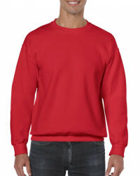 Gildan Uniszex pulóver Gildan GI18000 Heavy Blend Adult Crewneck Sweatshirt -XL, Red