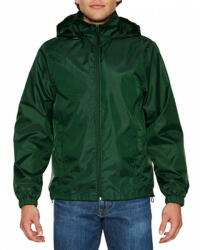 Gildan Uniszex széldzseki Gildan GIWR800 Hammer Windwear Jacket -2XL, Forest Green