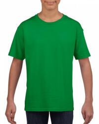 Gildan Gyerek póló Gildan GIB64000 Softstyle Youth T-Shirt -S, Irish Green