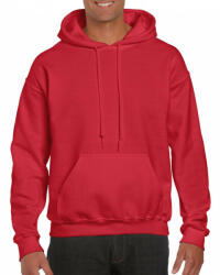 Gildan Uniszex kapucnis pulóver Gildan GI12500 Dryblend Adult Hooded Sweatshirt -2XL, Red