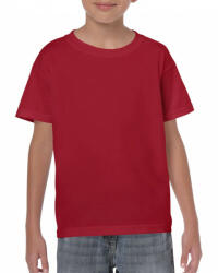 Gildan Gyerek póló Gildan GIB5000 Heavy Cotton Youth T-Shirt -L, Cardinal Red