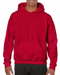 Gildan Uniszex kapucnis pulóver Gildan GI18500 Heavy Blend Adult Hooded Sweatshirt -L, Cherry Red