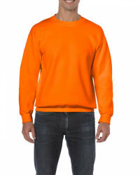 Gildan Uniszex pulóver Gildan GI18000 Heavy Blend Adult Crewneck Sweatshirt -L, S. Orange