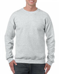 Gildan Uniszex pulóver Gildan GI18000 Heavy Blend Adult Crewneck Sweatshirt -2XL, Ash