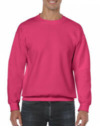 Gildan Uniszex pulóver Gildan GI18000 Heavy Blend Adult Crewneck Sweatshirt -S, Heliconia