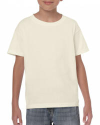 Gildan Gyerek póló Gildan GIB5000 Heavy Cotton Youth T-Shirt -S, Natural