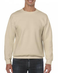 Gildan Uniszex pulóver Gildan GI18000 Heavy Blend Adult Crewneck Sweatshirt -M, Sand