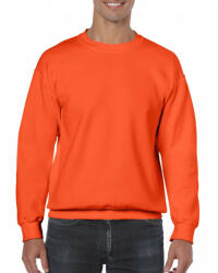 Gildan Uniszex pulóver Gildan GI18000 Heavy Blend Adult Crewneck Sweatshirt -M, Orange
