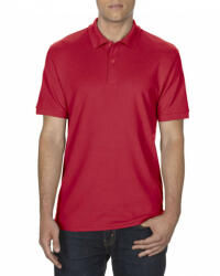 Gildan Férfi galléros póló Gildan GI75800 Dryblend Adult Double piqué polo -XL, Red