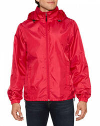 Gildan Uniszex széldzseki Gildan GIWR800 Hammer Windwear Jacket -XL, Red