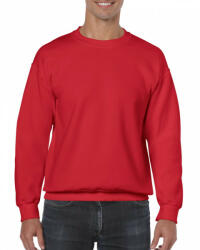 Gildan Uniszex pulóver Gildan GI18000 Heavy Blend Adult Crewneck Sweatshirt -5XL, Red