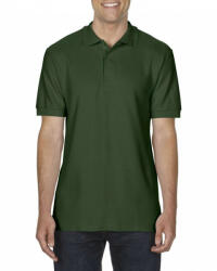 Gildan Férfi galléros póló Gildan GI85800 premium Cotton Adult Double piqué polo -2XL, Forest Green