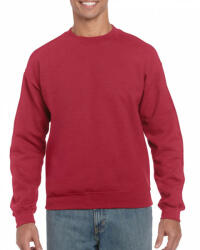 Gildan Uniszex pulóver Gildan GI18000 Heavy Blend Adult Crewneck Sweatshirt -XL, Antique Cherry Red