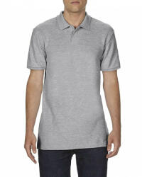 Gildan Férfi galléros póló Gildan GI64800 Softstyle Adult Double piqué polo -2XL, RS Sport Grey