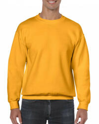 Gildan Uniszex pulóver Gildan GI18000 Heavy Blend Adult Crewneck Sweatshirt -L, Gold