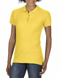 Gildan Női galléros póló Gildan GIL85800 premium Cotton Ladies' Double piqué polo -XL, Daisy