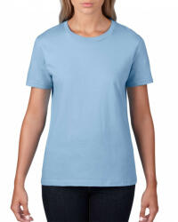 Gildan Női póló Gildan GIL4100 premium Cotton póló -M, Light Blue