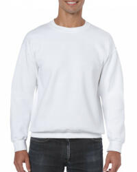 Gildan Uniszex pulóver Gildan GI18000 Heavy Blend Adult Crewneck Sweatshirt -XL, White