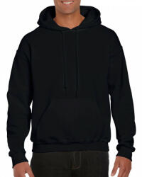 Gildan Uniszex kapucnis pulóver Gildan GI12500 Dryblend Adult Hooded Sweatshirt -M, Black