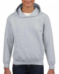 Gildan Gyerek kapucnis pulóver Gildan GIB18500 Heavy Blend Youth Hooded Sweatshirt -XL, Sport Grey