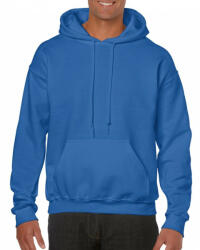 Gildan Uniszex kapucnis pulóver Gildan GI18500 Heavy Blend Adult Hooded Sweatshirt -S, Royal