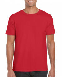 Gildan Uniszex póló Gildan GI64000 Softstyle Felnőtt póló -XL, Red