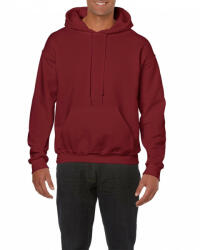 Gildan Uniszex kapucnis pulóver Gildan GI18500 Heavy Blend Adult Hooded Sweatshirt -L, Garnet