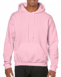 Gildan Uniszex kapucnis pulóver Gildan GI18500 Heavy Blend Adult Hooded Sweatshirt -S, Light Pink