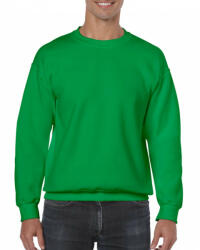 Gildan Uniszex pulóver Gildan GI18000 Heavy Blend Adult Crewneck Sweatshirt -L, Irish Green