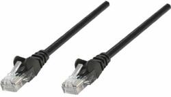 Intellinet RJ45-ös patch kábel, hálózati LAN kábel CAT 6 U/UTP [1x RJ45 dugó - 1x RJ45 dugó] 7.50 m Fekete Intellinet