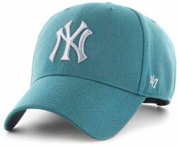 47 brand 47brand șapcă de baseball din bumbac Mlb New York Yankees culoarea verde, cu imprimeu M9KK-CAU07N_67X