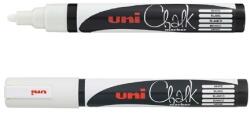 uni Folyékony krétamarker UNI PWE-5M 1, 8-2, 5mm hegy, fehér (2UPWE5M FEH)