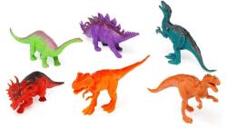 Set 6 figurine pentru copii, dinozauri preistorici, Multicolor, 14-18 cm (NBNGJ282)