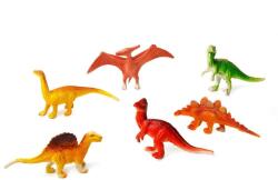 Set 6 figurine pentru copii, dinozauri, Multicolor, 6-8 cm (NBNGJ279)