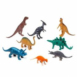 Set 8 figurine dinozauri, pentru copii, Multicolor, 12-16 cm (NBNGJ281)