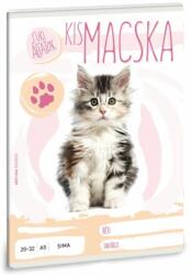 Ars Una cuki macska A5 20-32 sima füzet (53611062) - tintasziget