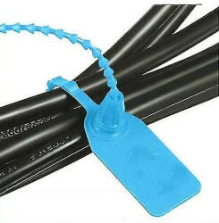  Gyöngyös műanyag kábelkötegelő táblával, PA 6.6 kék, 2, 5x190 (15208025019006600003)
