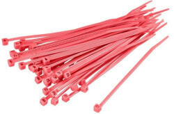 Műanyag kábelkötegelő, PA 6.6 piros, 3, 6x100 (15205036010006600003)