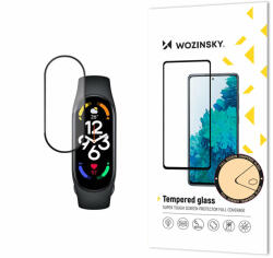 Wozinsky Full Glue Xiaomi Mi Band 7 fekete edzett üveg - bluedigital