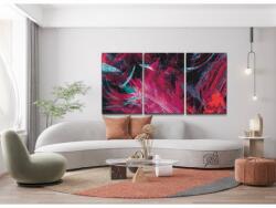 Festés számok szerint - Absztrakt háttér (3 db-os készlet) Méret: 40x60cm (3db), Keretezés: Keret nélkül (csak a vászon)